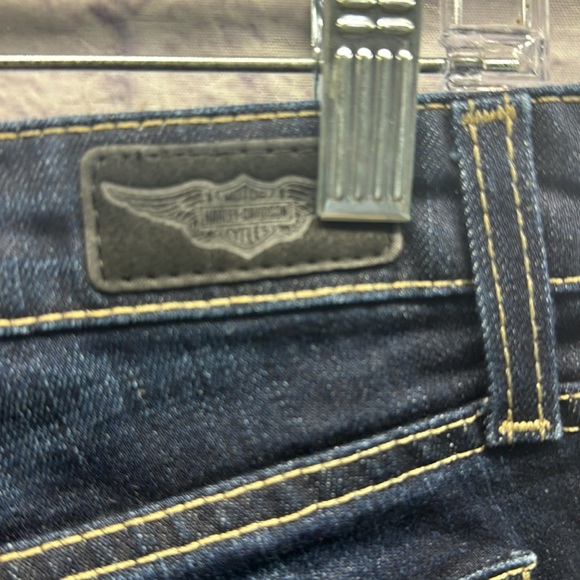 Harley Davidson Denim Jeans NWOT Size 14 - Picture 4 of 7